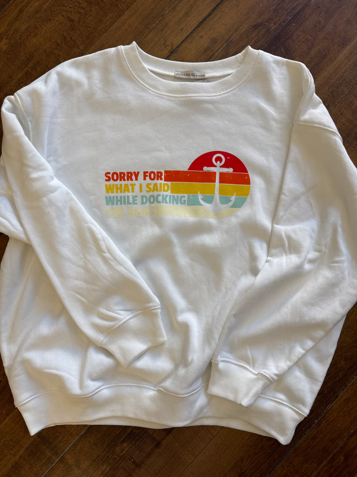 Docking Boat Sweatshirt