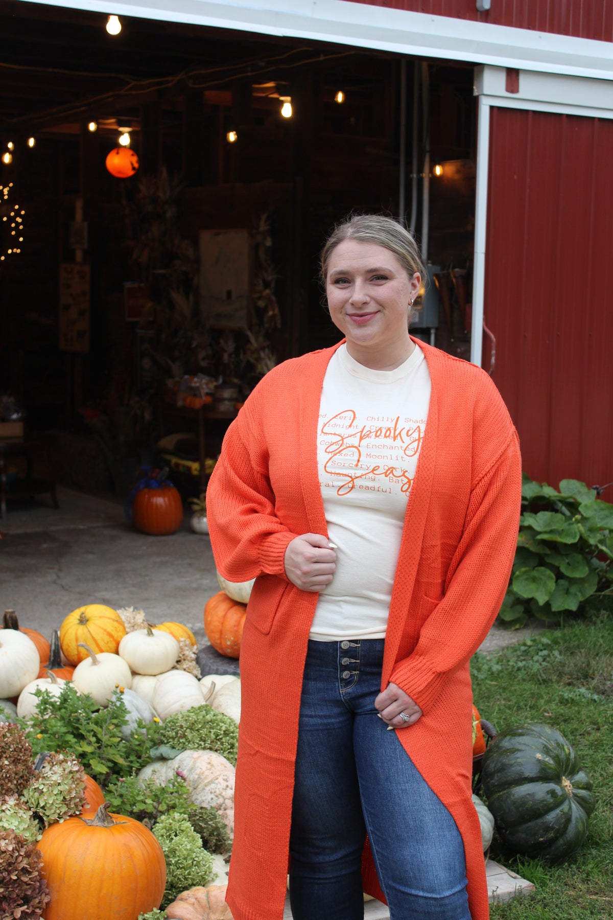 Pumpkin Spice Cardigan