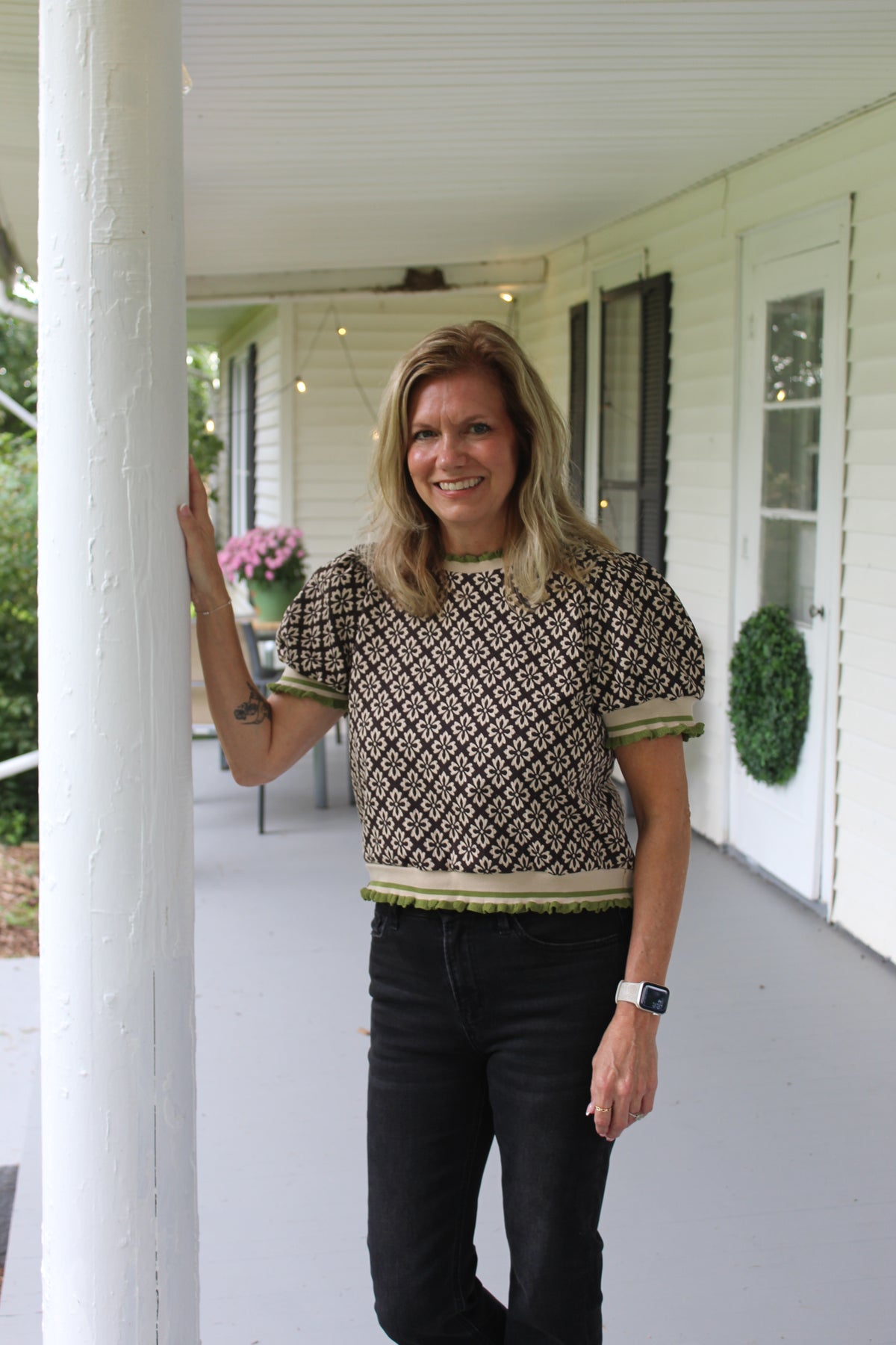 Fall Floral Top