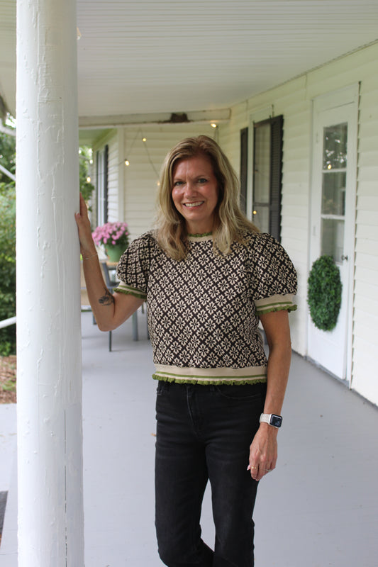 Fall Floral Top
