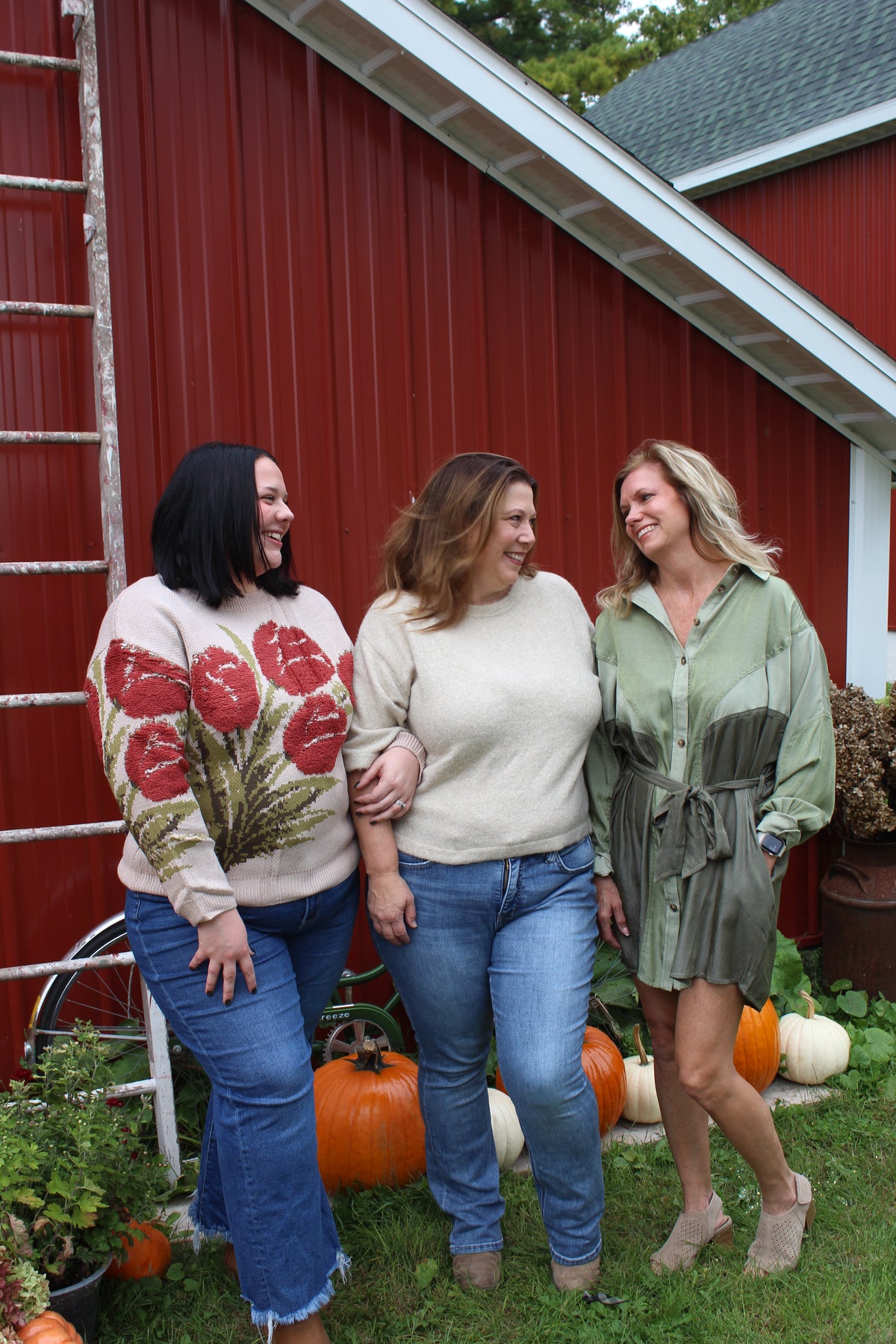 Touching Tulips Sweater