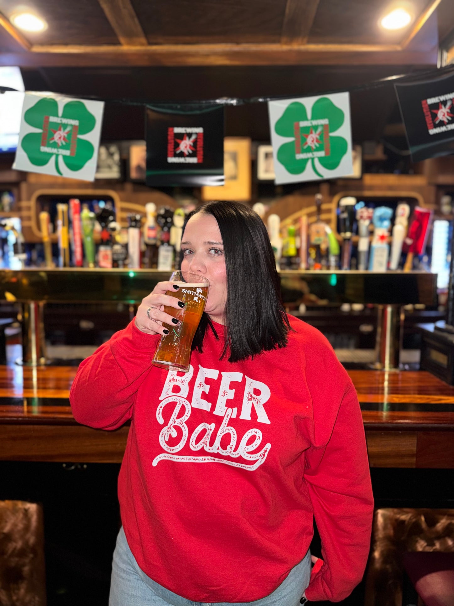 Beer Babe Crewneck