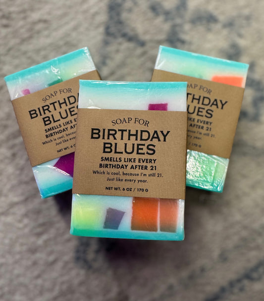 Birthday Blue Soap