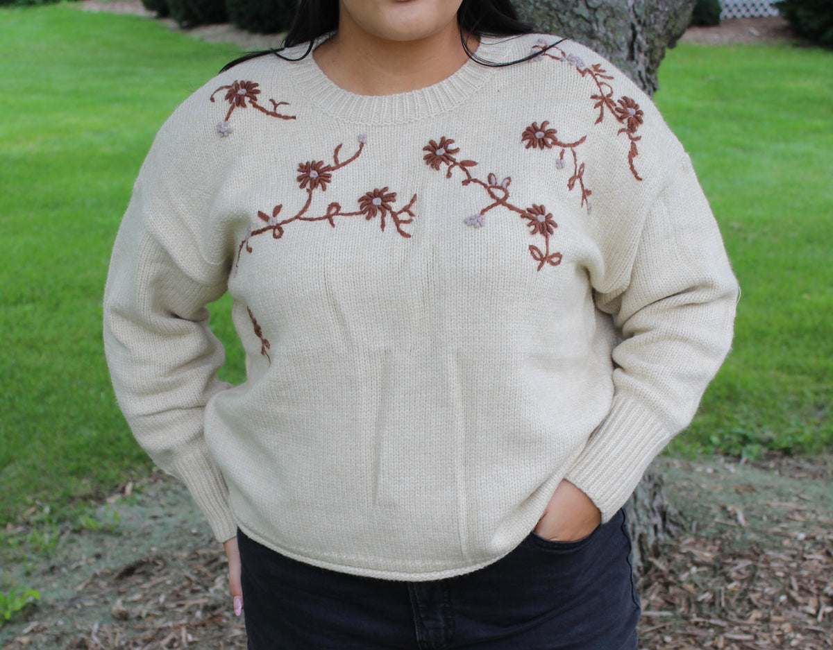 Autumn Bloom Sweater