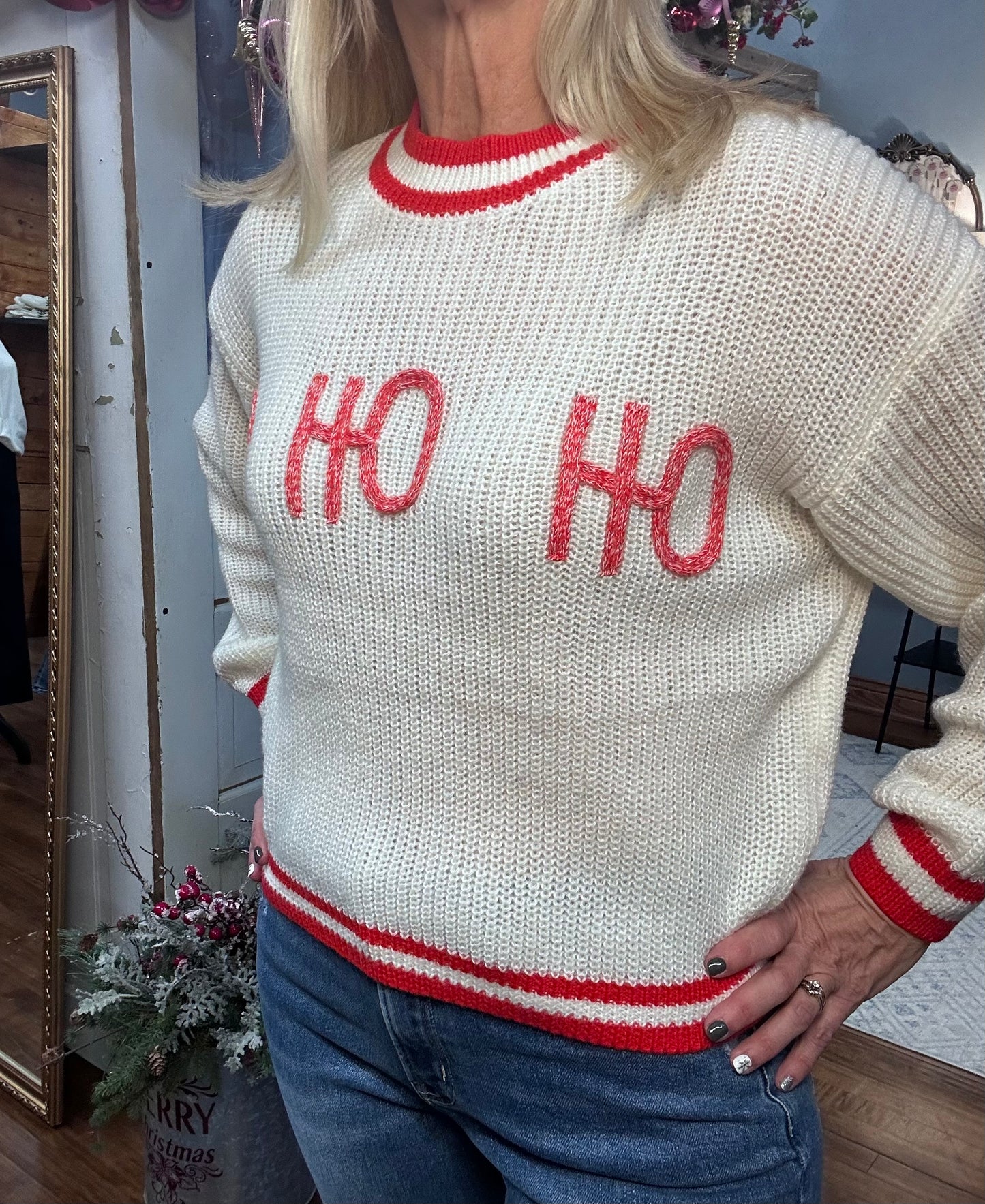 Ho Ho Ho Sweater