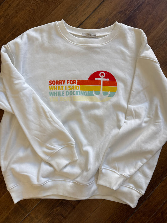 Docking Boat Sweatshirt