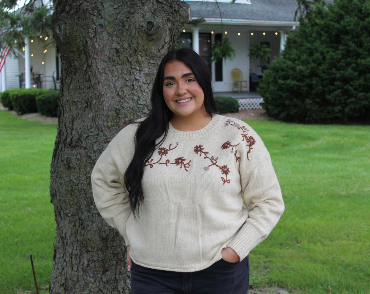 Autumn Bloom Sweater