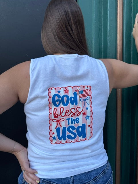 God Bless USA Tank